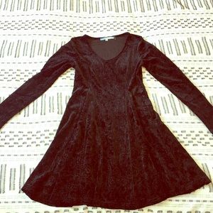 Black Velvet Dress